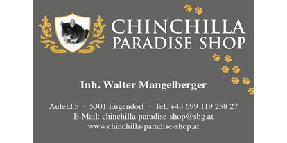 Händler - Zahlungsmöglichkeiten: PayPal - Eugendorf - Chinchilla Paradise Shop