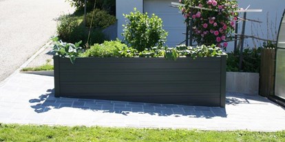 Händler - Produkt-Kategorie: Haus und Garten - Linz (Linz) - Hochbeet aus Aluminium in der Farbe anthrazit matt - Rammerstorfer OG