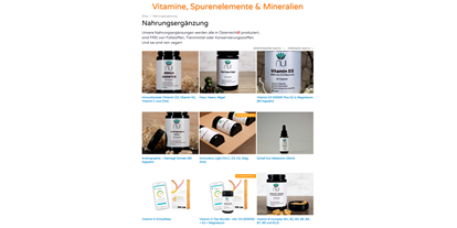 Händler - PLZ 4331 (Österreich) - Wir bieten Dir eine große Auswahl an Vitaminen, Spurenelementen und Mineralstoffen, mit denen Du Deinen Körper und Dein Immunsystem unterstützen kannst.
Shop: https://www.diekraft-dernatur.at/nahrungsergänzung - Health & Success by Wolkerstorfer