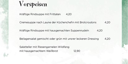 Händler - Oberösterreich - Aktuelle Speisekarte auf www.hitzl.at - Wirtshaus zur Westbahn