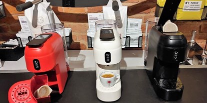 Händler - Produkt-Kategorie: Kaffee und Tee - Mödling - Fast Back ESE-Pad-Maschinen von  Capitani. - WHEEL - Simplify your Coffee