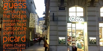 Händler - Zahlungsmöglichkeiten: Kreditkarte - Wien-Stadt Ottakring - Chic Filiale in Wien auf der Freyung I - Chic Lederwaren und Taschengeschäft