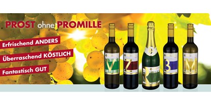 Händler - bevorzugter Kontakt: Online-Shop - Fürnitz - Unser Sortiment von alkoholfreien österreichischen Weinen und Sekt - Alkoholfreier Weingenuss - Bernhard Huber