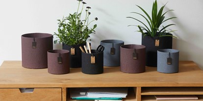 Händler - Gutscheinkauf möglich - Vöcklabruck - Nachhaltige Aufbewahrung für deinen Schreibtisch aus recyceltem Papier! Du kannst diese pots auch als Blumenübertopf verwenden! - LiDeWo Living Decorating Working