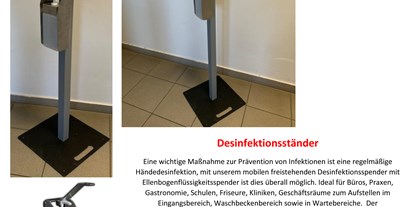 Händler - Gutscheinkauf möglich - Vöcklabruck - Desinfektionsspender  - BUBNA Systeme 