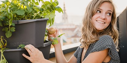 Händler - bevorzugter Kontakt: Online-Shop - Fürnitz - PAUL POTATO - der weltweit erste professionelle Kartoffelturm - Gusta Garden GmbH