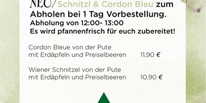 Händler - Art der Abholung: kontaktlose Übergabe - Straß im Attergau - Aktuelle Speisekarte auf www.hitzl.at - Wirtshaus zur Westbahn