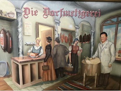 Händler - Zahlungsmöglichkeiten: Bar - Mattsee - Die Dorfmetzgerei Logo
 - Dorfmetzgerei Helmut KARL