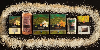 Händler - Produkt-Kategorie: Lebensmittel und Getränke - Koppl (Koppl) - unser Bio-Reissortiment und Linsen - Weltladen Gneis