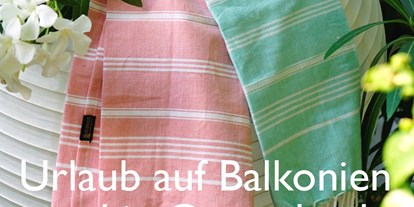 Händler - Produkt-Kategorie: Haus und Garten - Salzburg-Stadt (Salzburg) - Fouta - beliebtes leichtes Badetuch für den Sommer, aus Bio-Baumwolle - Weltladen Gneis