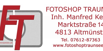 Händler - überwiegend selbstgemachte Produkte - Bezirk Gmunden - FOTOSHOP TRAUNSEE - MANFRED KELLER