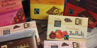 Händler - Zahlungsmöglichkeiten: Bar - Mattsee - Bio-Schokolade vom Bio-Art Seeham! - Helgas Genusswelt-Feinkost Italien - Österreich