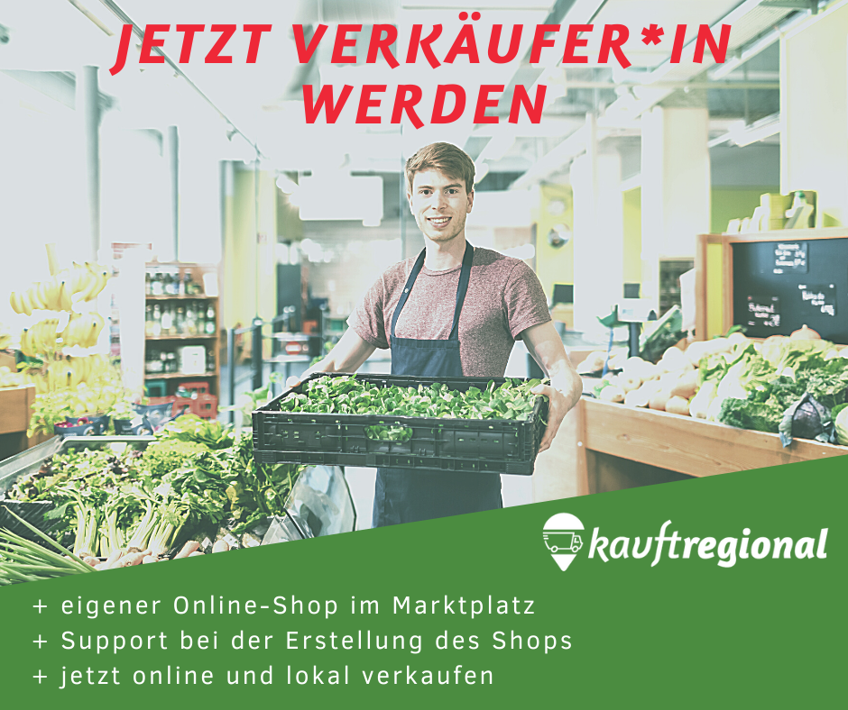 Jetzt selbstgemachte Produkte verkaufen - kauftregional.at