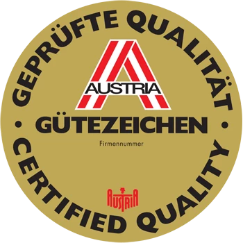 Geprüfte Qualität Austria - Gütezeichen