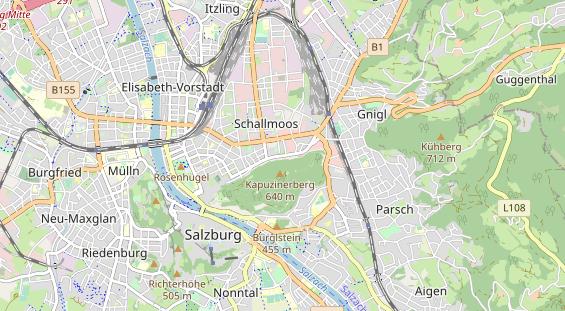 regionaler Händler auf Karte