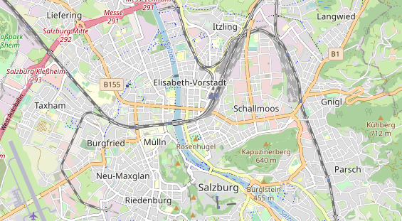 regionaler Händler auf Karte