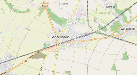 regionaler Händler auf Karte