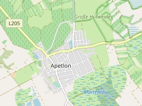 regionaler Händler auf Karte