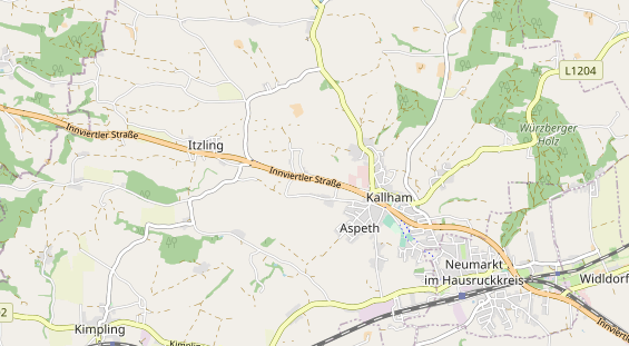 regionaler Händler auf Karte