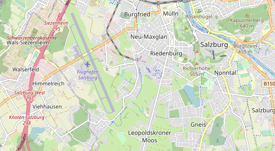 regionaler Dienstleister auf Karte