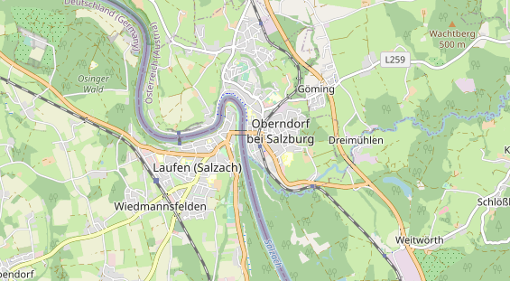 regionaler Händler auf Karte