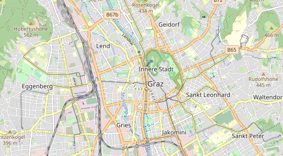 regionaler Händler auf Karte