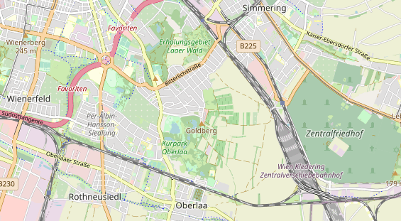 regionaler Händler auf Karte