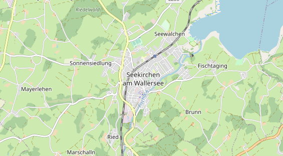 regionaler Händler auf Karte