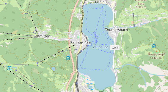 regionaler Händler auf Karte