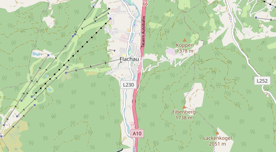 regionaler Händler auf Karte