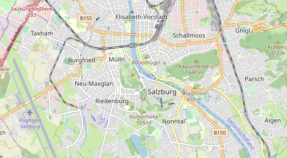 regionaler Händler auf Karte