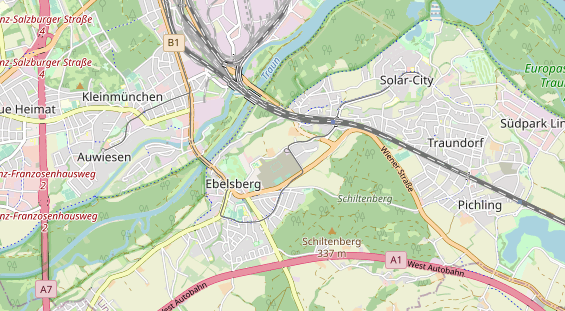 regionaler Händler auf Karte