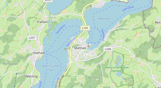 regionaler Händler auf Karte