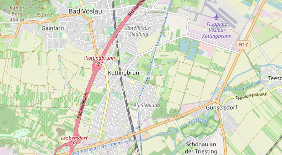 regionaler Händler auf Karte