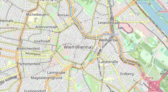 regionaler Händler auf Karte