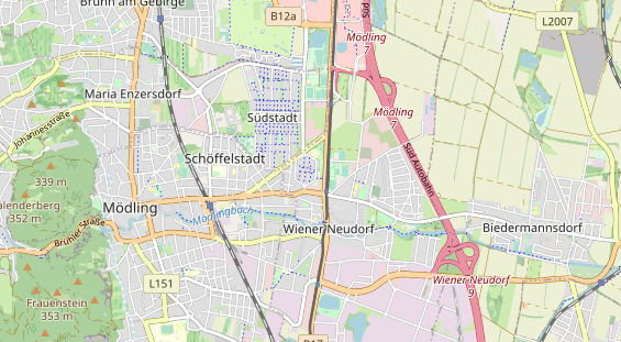 regionaler Händler auf Karte