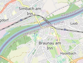 regionales Gasthaus auf Karte