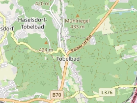 regionaler Händler auf Karte