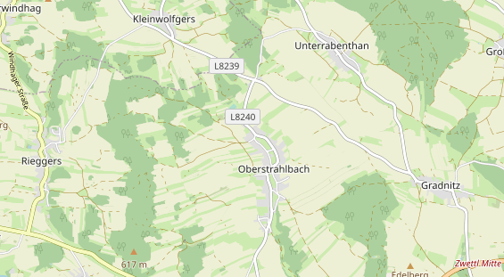 regionaler Händler auf Karte