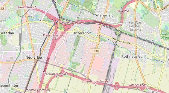 regionaler Händler auf Karte