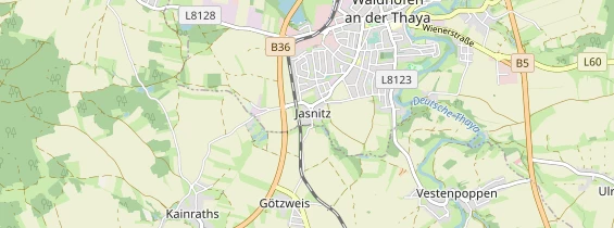 regionaler Händler auf Karte