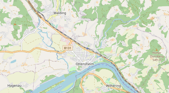 regionaler Händler auf Karte