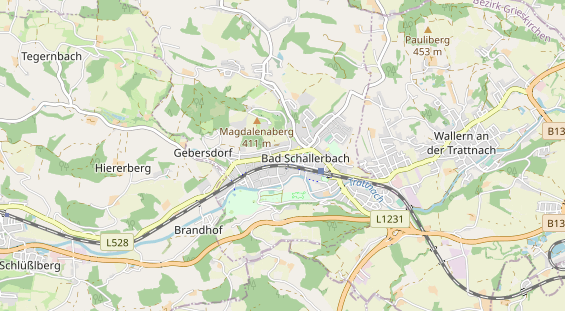 regionaler Händler auf Karte