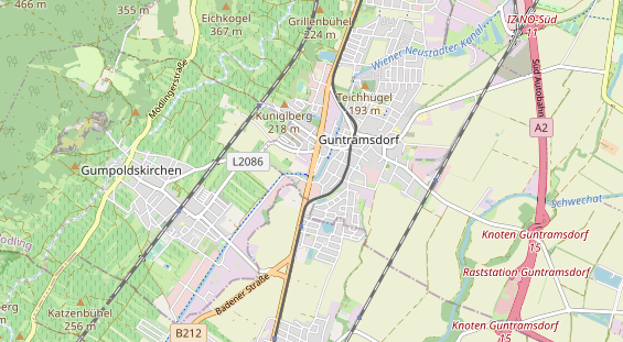 regionaler Händler auf Karte