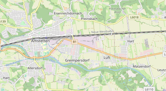 regionaler Händler auf Karte