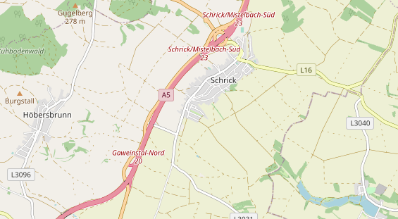 regionaler Händler auf Karte