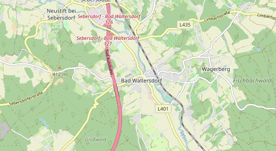 regionaler Produzent auf Karte