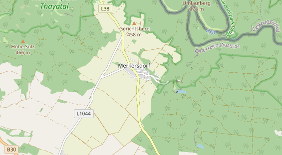 regionaler Produzent auf Karte