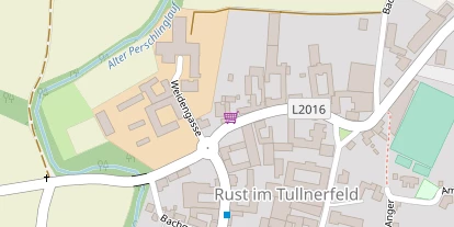regionaler Produzent auf Satellitenbild