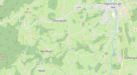 regionaler Produzent auf Karte